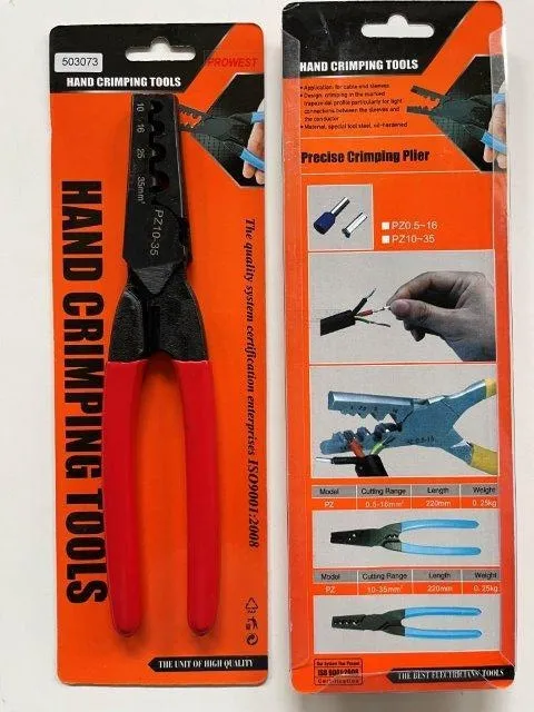Інструмент для обтискання проводів 10~35мм2  Prowest  503073 Ціна