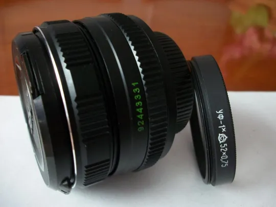 Купити Объектив Гелиос-44М-6 , М-42 , УФ-1 52-мм , обе крышки . Таких Нет . Новый-New