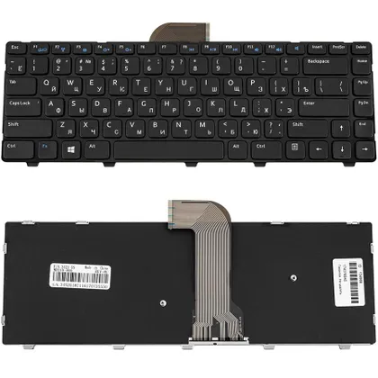 фото, Клавіатура для ноутбука DELL (Inspiron: 3421, 5421, 5435, 5437) rus, black