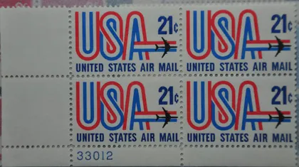 фото, США Авиапочта 1971