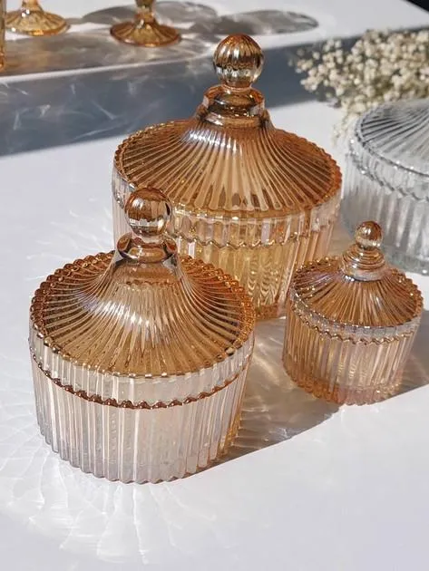 Купити Конфетница Olens Золотой купол 102-60 80 мл золотистая