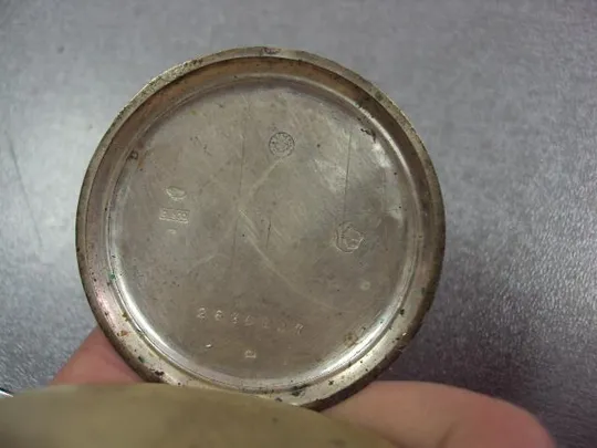 часы карманные langendorf cylinder 10 steine серебро №34 (№12) Недорого