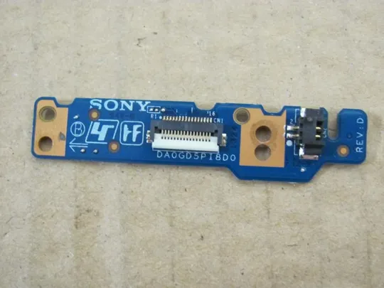 Купити №318-11 плата кнопки вкл DA0GD5PI8D0 для Sony Vaio SVF15 SVF15A SVF152 оригінал