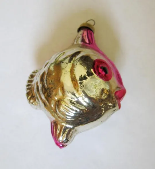 ЗОЛОТА РИБКА - ЗОЛОТАЯ РЫБКА = ЯЛИНКОВА ІГРАШКА - ЕЛОЧНАЯ ИГРУШКА = СРСР - СССР З аукціону