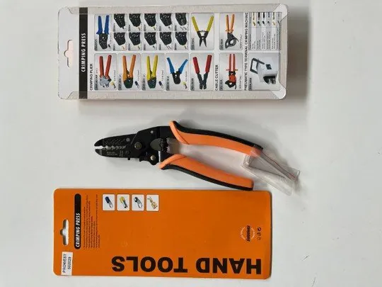 Інструмент для обтискання та зачищення кабелю Prowest 0,6-4 кв. мм. (502029) Ціна