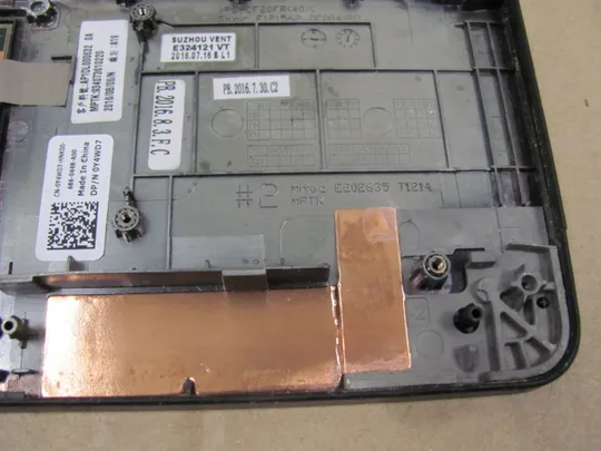 593-11  Кришка панель палмрест тачпад 0Y4WD7 AP1DL000632 для Dell Latitude E7470   оригінал Де купити