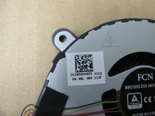 713-4 Вентилятор (кулер, FAN) DC28000HSF0  для Acer Aspire ES1-572 ES1-533 Extensa EX2540 оригінал З аукціону