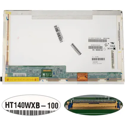 фото, Матриця 14.0 HT140WXB  (1366*768, 40pin, LED, NORMAL, глянцева, роз'єм ліворуч знизу) для ноутбука (renew)