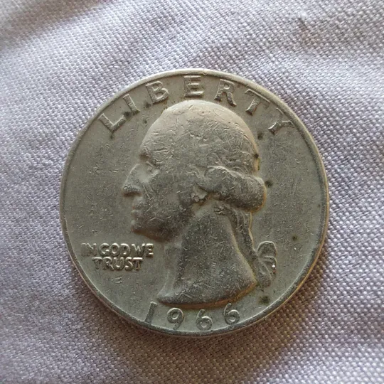 25 центів 1966 Ціна