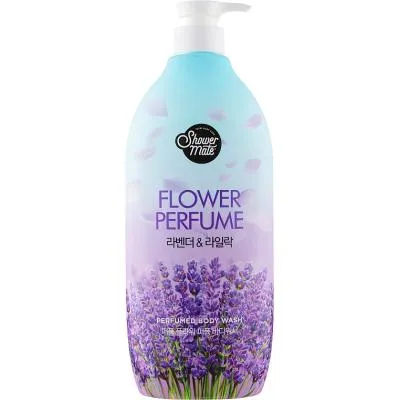 Гель для душа KeraSys Shower Mate Perfumed Lavender &amp; Lilac 900 мл (8801046259870) Ціна