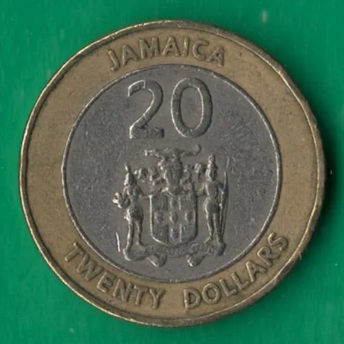 20 доларів 2000 року Ямайка [КВ] Ціна