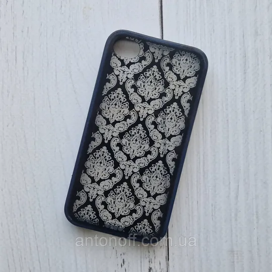 Чохол Apple iPhone 4 / iPhone 4S для телефону силіконовий Чорний Ціна