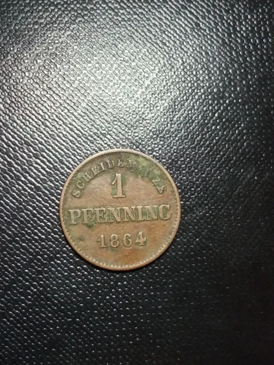 Баварія 1 pfennig 1864 Ціна
