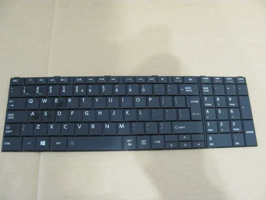 номер0028-6 клавіатура  Клавіатура для ноутбука  Keyboard робоча NSK-TT8SU MP-11B96GB-930B для Toshiba Satellite C50 C50D C55 C55D оригінал З аукціону