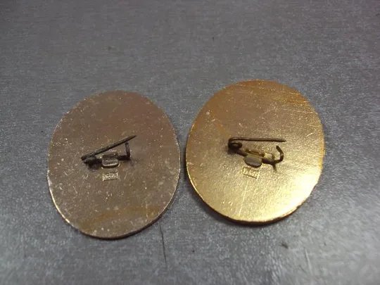 знак герб городов рсфср шахты лот 2 шт №10706 Продаж