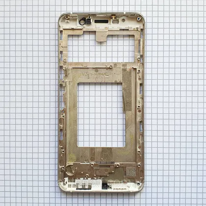 фото, Рамка модуля Ulefone S8 для телефона оригінал з розборки Gold