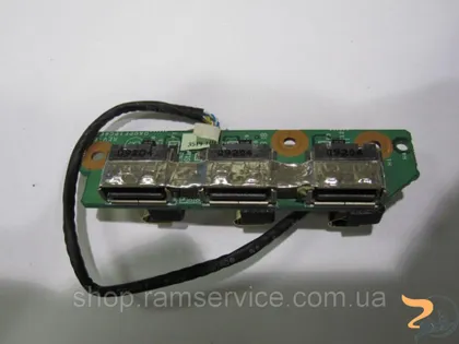 фото, USB роз'єми для ноутбука Packard Bell SL51, *DA0PF1PC6E0 REV:E, б/в