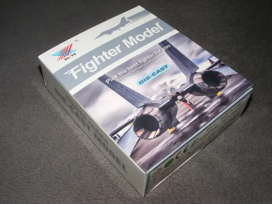 Купити Игрушка DIY Toys Военный самолет металл pull-back 1:180,  белый