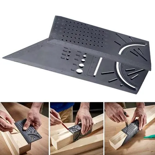 Угольник разметочный 3D японский многофункциональный угловой шаблон Ціна