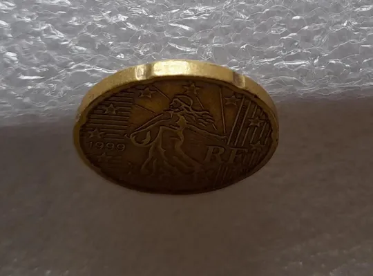 (2320) 20 євроцентів 1999 Франція (20 евроцентов 1999 Франция) З аукціону