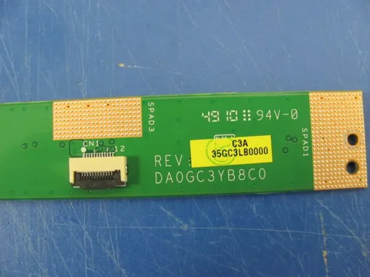 №233-4 плата кнопки ВКЛ DA0GC3YB8C0 для LENOVO L512 L510, L512, SL510 оригінал Продаж