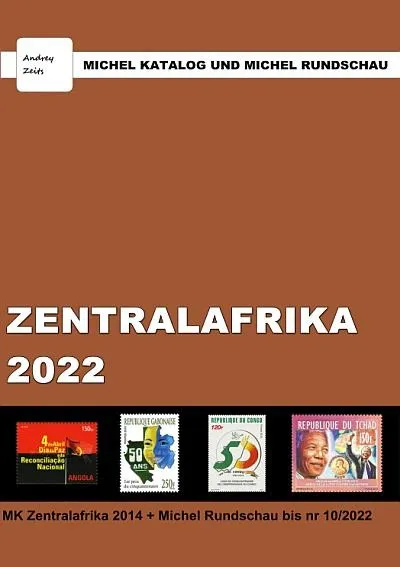 2022 - Каталог Michel - Марки Центральной Африки - *.pdf Ціна