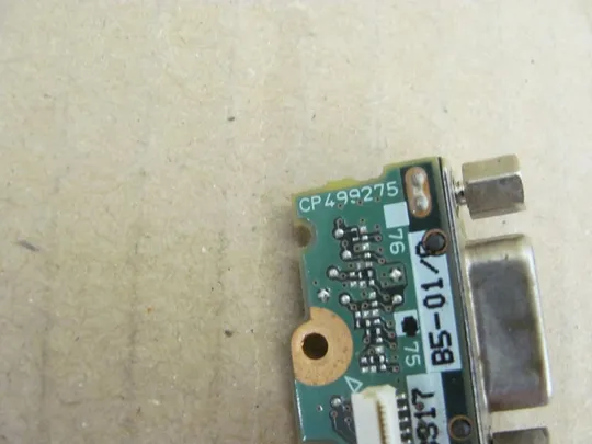 376-25 Плата VGA CP499275 для FUJITSU S761 оригінал Продаж