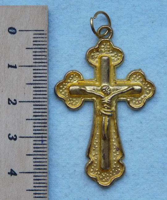 Хрест - металевий - Розп'яття З аукціону