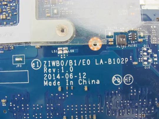 349-5 материнська плата LA-B102P Celeron N2840 SR1YJ РОБОЧА для LENOVO B50-30 Оригінал З аукціону