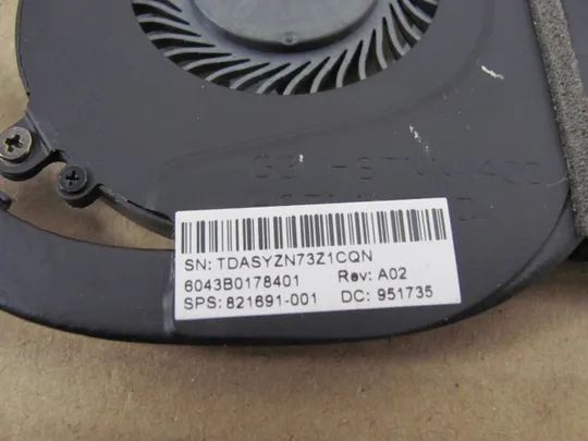 34-8 система охолодження 6043B0178401 821691-001 для HP EliteBook 820 G3 725 G3 оригінал Продаж