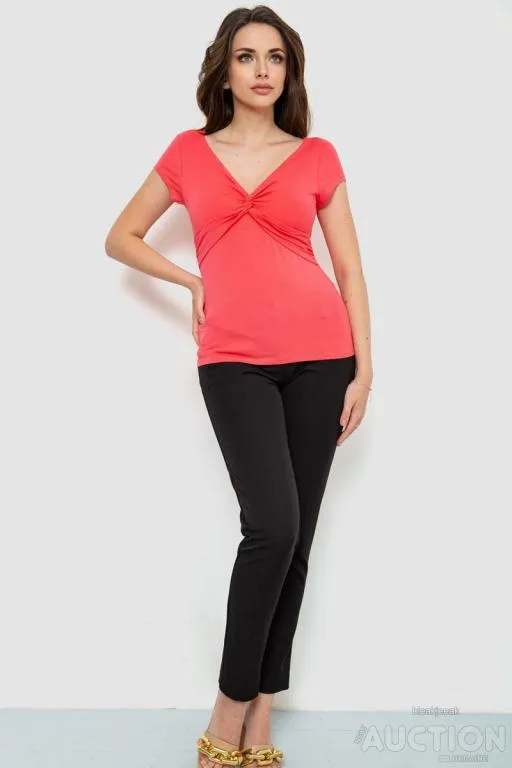 Купити Футболка женская, цвет коралловый, 186R606