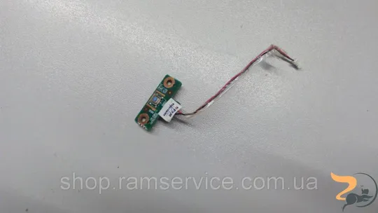 Кнопка включення для ноутбука Toshiba Satellite L305, 6050A2266201, б/в Ціна