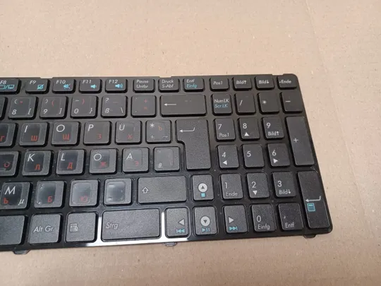 номер1079-7 клавіатура ДОНОР  MP-09Q36D0-528 для ASUS K52 UL50  оригінал З аукціону