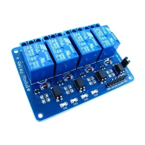 4-канальный модуль реле 5В для Arduino PIC ARM AVR Ціна