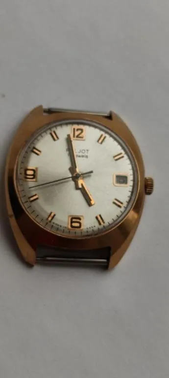 Винтажные  редкие элитные часы Полёт CCCР позолоченные 1980-е гг. РАБОЧИЕ vd325 (Вінтажний елітний г З аукціону