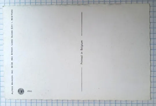 Купити Поштова картка Одягнуті Котики Альфреда Майнзера 1970-ті aM04