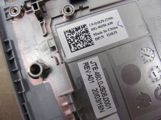 822-16 Кришка панель палмрест тачпад 024KF8 460.0JS06.0001 для Dell Latitude 5310 5300 2-in-1  оригінал Торговий майданчик