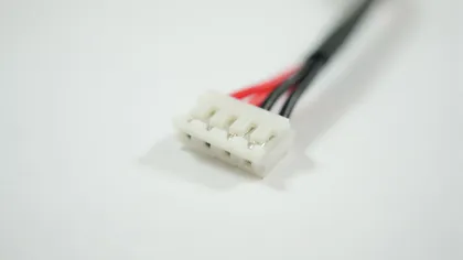 фото, Роз'єм живлення PJ053-2.5mm (Asus:A7k, IBM Lenovo:IdeaPad Y510, Toshiba: L45) с кабелем (4 pin)