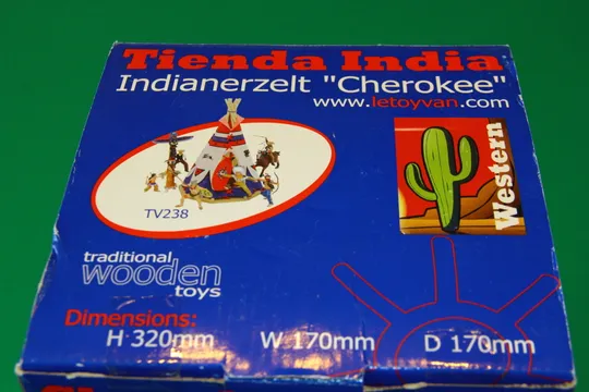 Купити ВІГВАМ ТІПІ вигвам PAPO під фігурки 90-100мм Франція НОМЕР по каталогу № TV238 в упаковці