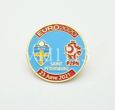 футбол значок - ЕВРО 2020   Швеция - Польша Ціна
