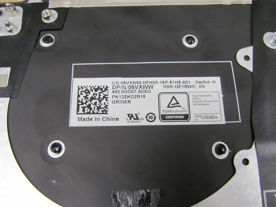 693-40 Кришка панель палмрест клавіатура з підсвіткою 0K4MHC 460.0KW07.0012 06VXWW  для DELL Inspiron 14 7400 оригінал Торговий майданчик