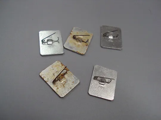 Знак Ленин в кепке портрет профиль В.И. Ульянов подпись ссср лот 5 шт №17390 Де купити