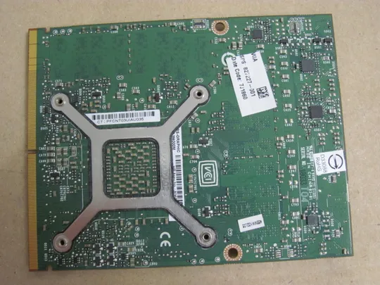 Купити 610-22 відеокарта  робоча 827227-001 Nvidia Quadro M4000M 4GB GDDR5  для HP EliteBook ZBOOK 17 G3  оригінал