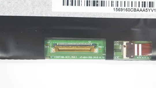 Матриця 15.6 NT156FHM-N41 (1920*1080, 30pin(eDP, 220cd/m2, 45/45/20/40(кути)), LED, SLIM(вертикальні вушки), матова, роз'єм З аукціону