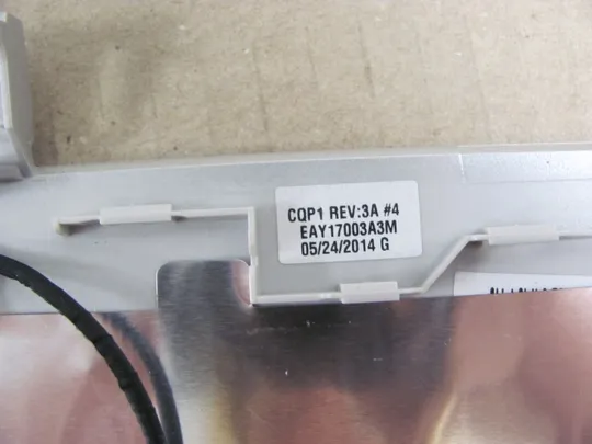 номер0297-5 кришка матриці Кришка дисплея Тильна кришка Корпус матриці Верхня кришка Задня кришка matrix cover   Top Case LCD Cover Rear Lid Back Cover Housing Cabinet  EAY17003A3M  для HP Pavilion 17-F   оригінал На торгах