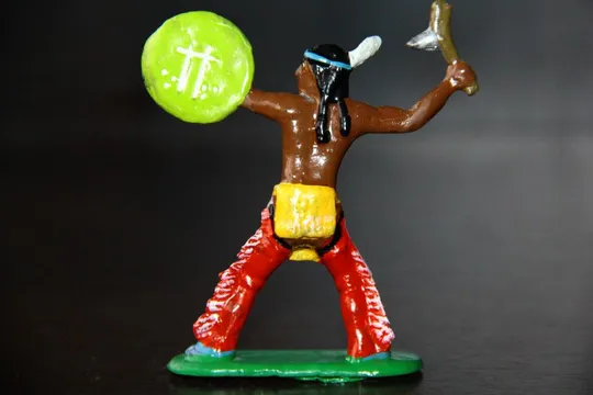 Купити индеец с томагавком Польша 65-70мм КОПИЯ