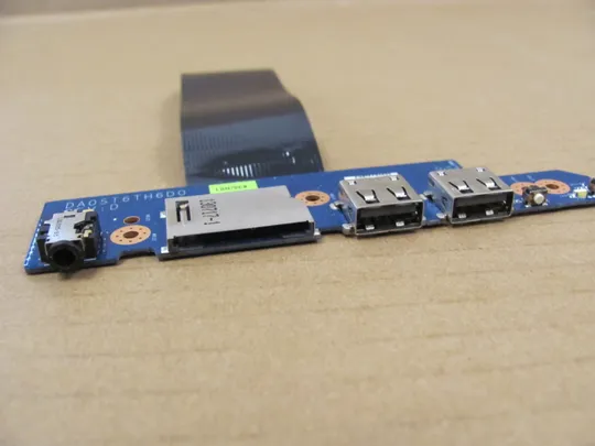 номер0341-38  плата AUDIO USB CARD READER DA0ST6TH6D0 для Lenovo Ideapad Flex 14 15 Модуль звуку Плата звуку Аудіо панель audio board З аукціону