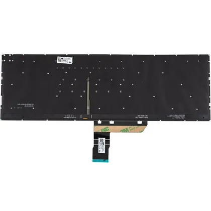 фото, Клавіатура для ноутбука ASUS (M3500 series), ukr, black, без кадру, підсвічування клавіш