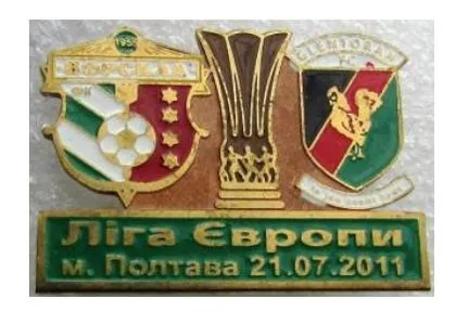 фото, Ворскла Полтава - Гленторан Северная Ирландия Лига Европы 2011-12