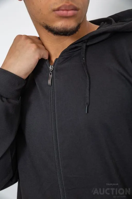 Спорт костюм мужской, цвет черный, 244R9111 Де купити